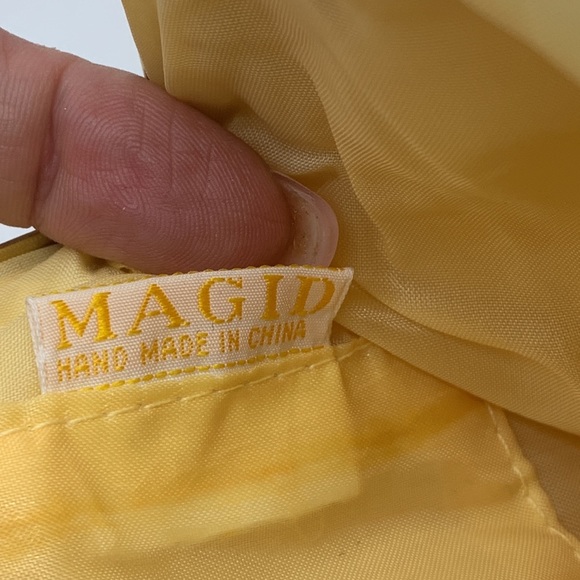 Magid Gold Beaded Special Occasion Small Evening Bag MCB4236 - Picture 6 of 10